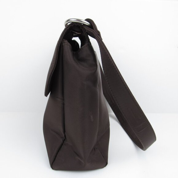 Express Brown Vintage Shoulder Purse Exterior Pocket - Picture 4 of 13